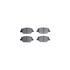4512-45070 by DYNAMIC FRICTION COMPANY - GEOSPEC Coated Rotors with 5000 Brake Pads - Ceramic and Hardware