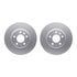 4512-45073 by DYNAMIC FRICTION COMPANY - GEOSPEC Coated Rotors with 5000 Brake Pads - Ceramic and Hardware