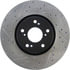 127.40062R by STOPTECH - StopTech Sport Drilled & Slotted Brake Rotor; Front Right