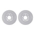 4512-46067 by DYNAMIC FRICTION COMPANY - GEOSPEC Coated Rotors with 5000 Brake Pads - Ceramic and Hardware