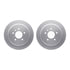 4512-46068 by DYNAMIC FRICTION COMPANY - GEOSPEC Coated Rotors with 5000 Brake Pads - Ceramic and Hardware