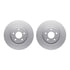 4512-46077 by DYNAMIC FRICTION COMPANY - GEOSPEC Coated Rotors with 5000 Brake Pads - Ceramic and Hardware