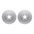4512-46078 by DYNAMIC FRICTION COMPANY - GEOSPEC Coated Rotors with 5000 Brake Pads - Ceramic and Hardware