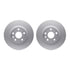 4512-46095 by DYNAMIC FRICTION COMPANY - GEOSPEC Coated Rotors with 5000 Brake Pads - Ceramic and Hardware