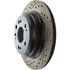 127.40067R by STOPTECH - StopTech Sport Drilled & Slotted Brake Rotor; Rear Right