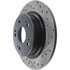 StopTech 127.40068L Disc Brake Rotor StopTech Sport Drilled & Slotted Brake Rotor; Rear Left