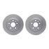 4512-46153 by DYNAMIC FRICTION COMPANY - GEOSPEC Coated Rotors with 5000 Brake Pads - Ceramic and Hardware