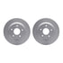 4512-47065 by DYNAMIC FRICTION COMPANY - GEOSPEC Coated Rotors with 5000 Brake Pads - Ceramic and Hardware