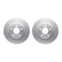 4512-47080 by DYNAMIC FRICTION COMPANY - GEOSPEC Coated Rotors with 5000 Brake Pads - Ceramic and Hardware