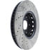StopTech 127.40080R Disc Brake Rotor StopTech Sport Drilled & Slotted Brake Rotor; Front Right