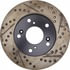 StopTech 127.40082L Disc Brake Rotor StopTech Sport Drilled & Slotted Brake Rotor; Front Left