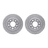 4512-47120 by DYNAMIC FRICTION COMPANY - GEOSPEC Coated Rotors with 5000 Brake Pads - Ceramic and Hardware