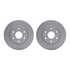 4512-47125 by DYNAMIC FRICTION COMPANY - GEOSPEC Coated Rotors with 5000 Brake Pads - Ceramic and Hardware