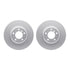 4512-31203 by DYNAMIC FRICTION COMPANY - GEOSPEC Coated Rotors with 5000 Brake Pads - Ceramic and Hardware