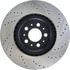 127.39035R by STOPTECH - StopTech Sport Drilled & Slotted Brake Rotor; Front Right