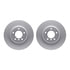 4512-31227 by DYNAMIC FRICTION COMPANY - GEOSPEC Coated Rotors with 5000 Brake Pads - Ceramic and Hardware