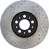 127.39048R by STOPTECH - StopTech Sport Drilled & Slotted Brake Rotor; Front Right