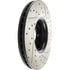 127.39048R by STOPTECH - StopTech Sport Drilled & Slotted Brake Rotor; Front Right