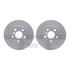 4512-31262 by DYNAMIC FRICTION COMPANY - GEOSPEC Coated Rotors with 5000 Brake Pads - Ceramic and Hardware