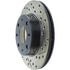 127.40005L by STOPTECH - StopTech Sport Drilled & Slotted Brake Rotor; Front Left