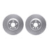 4512-31264 by DYNAMIC FRICTION COMPANY - GEOSPEC Coated Rotors with 5000 Brake Pads - Ceramic and Hardware