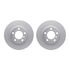 4512-32038 by DYNAMIC FRICTION COMPANY - GEOSPEC Coated Rotors with 5000 Brake Pads - Ceramic and Hardware