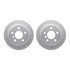 4512-32045 by DYNAMIC FRICTION COMPANY - GEOSPEC Coated Rotors with 5000 Brake Pads - Ceramic and Hardware