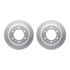 4512-37008 by DYNAMIC FRICTION COMPANY - GEOSPEC Coated Rotors with 5000 Brake Pads - Ceramic and Hardware