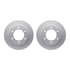 4512-37010 by DYNAMIC FRICTION COMPANY - GEOSPEC Coated Rotors with 5000 Brake Pads - Ceramic and Hardware