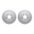 4512-39048 by DYNAMIC FRICTION COMPANY - GEOSPEC Coated Rotors with 5000 Brake Pads - Ceramic and Hardware