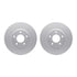 4512-39056 by DYNAMIC FRICTION COMPANY - GEOSPEC Coated Rotors with 5000 Brake Pads - Ceramic and Hardware