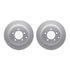 4512-39059 by DYNAMIC FRICTION COMPANY - GEOSPEC Coated Rotors with 5000 Brake Pads - Ceramic and Hardware