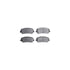4512-39061 by DYNAMIC FRICTION COMPANY - GEOSPEC Coated Rotors with 5000 Brake Pads - Ceramic and Hardware