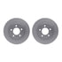 4512-39067 by DYNAMIC FRICTION COMPANY - GEOSPEC Coated Rotors with 5000 Brake Pads - Ceramic and Hardware