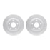 4512-39068 by DYNAMIC FRICTION COMPANY - GEOSPEC Coated Rotors with 5000 Brake Pads - Ceramic and Hardware