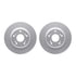 4512-59124 by DYNAMIC FRICTION COMPANY - GEOSPEC Coated Rotors with 5000 Brake Pads - Ceramic and Hardware