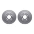 4512-59126 by DYNAMIC FRICTION COMPANY - GEOSPEC Coated Rotors with 5000 Brake Pads - Ceramic and Hardware