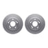 4512-59127 by DYNAMIC FRICTION COMPANY - GEOSPEC Coated Rotors with 5000 Brake Pads - Ceramic and Hardware