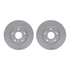 4512-59133 by DYNAMIC FRICTION COMPANY - GEOSPEC Coated Rotors with 5000 Brake Pads - Ceramic and Hardware