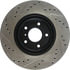 127.42080L by STOPTECH - StopTech Sport Drilled & Slotted Brake Rotor; Front Left