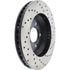 128.61086R by STOPTECH - StopTech Sport Cross Drilled Brake Rotor; Front Right