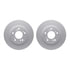 4512-59145 by DYNAMIC FRICTION COMPANY - GEOSPEC Coated Rotors with 5000 Brake Pads - Ceramic and Hardware