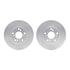 4512-59152 by DYNAMIC FRICTION COMPANY - GEOSPEC Coated Rotors with 5000 Brake Pads - Ceramic and Hardware