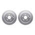 4512-59165 by DYNAMIC FRICTION COMPANY - GEOSPEC Coated Rotors with 5000 Brake Pads - Ceramic and Hardware