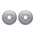 4512-59168 by DYNAMIC FRICTION COMPANY - GEOSPEC Coated Rotors with 5000 Brake Pads - Ceramic and Hardware