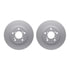 4512-59169 by DYNAMIC FRICTION COMPANY - GEOSPEC Coated Rotors with 5000 Brake Pads - Ceramic and Hardware