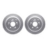 4512-59170 by DYNAMIC FRICTION COMPANY - GEOSPEC Coated Rotors with 5000 Brake Pads - Ceramic and Hardware