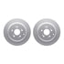 4512-59175 by DYNAMIC FRICTION COMPANY - GEOSPEC Coated Rotors with 5000 Brake Pads - Ceramic and Hardware