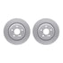 4512-59181 by DYNAMIC FRICTION COMPANY - GEOSPEC Coated Rotors with 5000 Brake Pads - Ceramic and Hardware