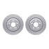 4512-59184 by DYNAMIC FRICTION COMPANY - GEOSPEC Coated Rotors with 5000 Brake Pads - Ceramic and Hardware